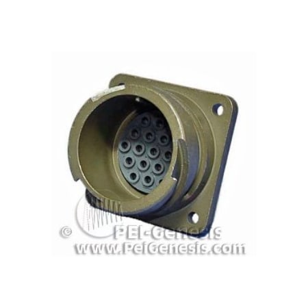 Itt Cannon CAB 19C 1916 PIN RECP BOX CA3102E20A48PBF80F0